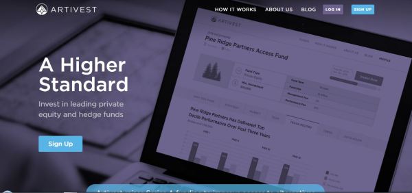 artivest website