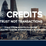 Credits blockchain company