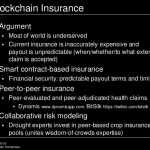 Blockchain insurance – Blockchain Consensus Protocols, by Melanie Swans