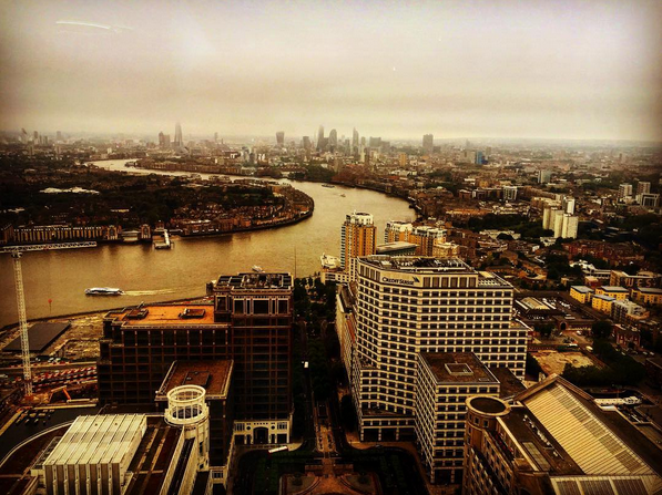 London Tech Scene View from Level39 Canary Warf, image by Dinis Guarda