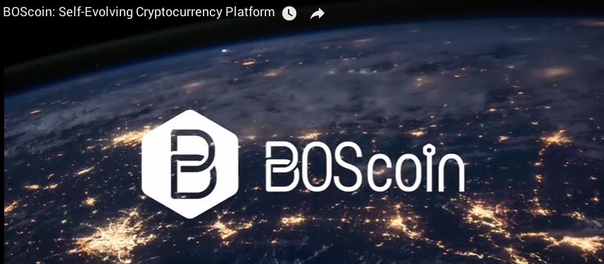 BOScoin is a Self-Evolving Cryptocurrency Platform for Trust Contracts