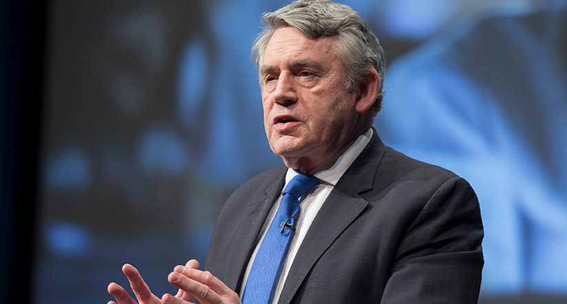 Gordon Brown for book banking extract