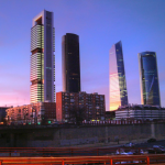 madrid skyline