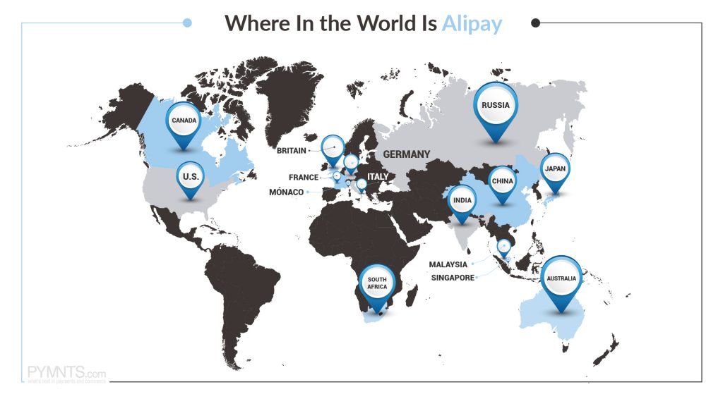 alipay in the world