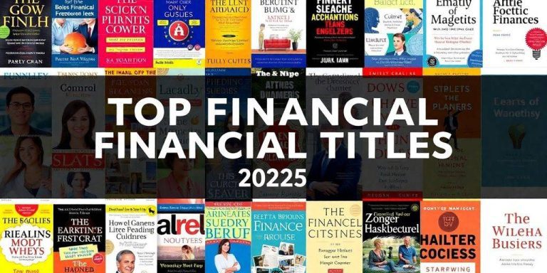 Collage of 2025 financial book covers.