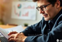 Investor analyzing financial documents for better investment decisions.