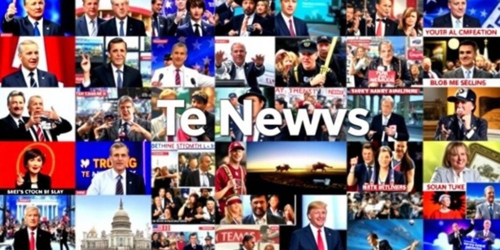 Collage of diverse news images representing current headlines.