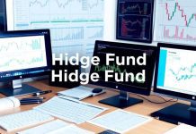 Financial workspace for hedge fund management and planning.