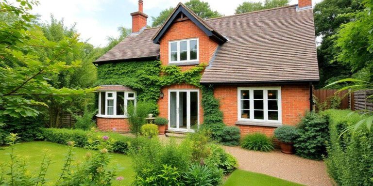 A tranquil second home in the UK garden.