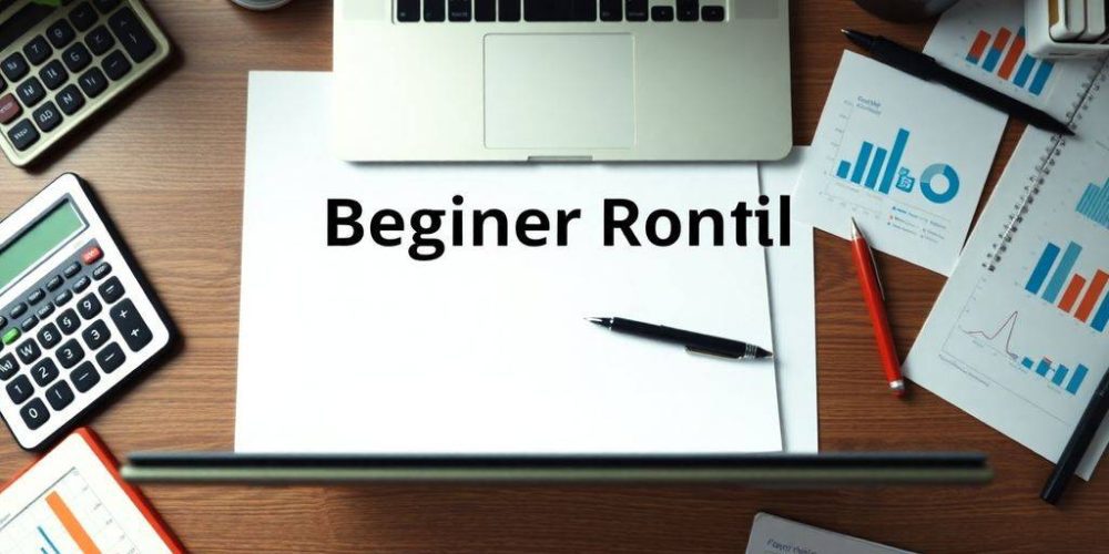 Cozy workspace with laptop and accounting tools for beginners.