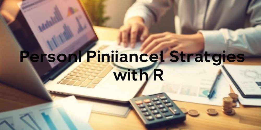 Person managing finances with a laptop and budgeting tools.