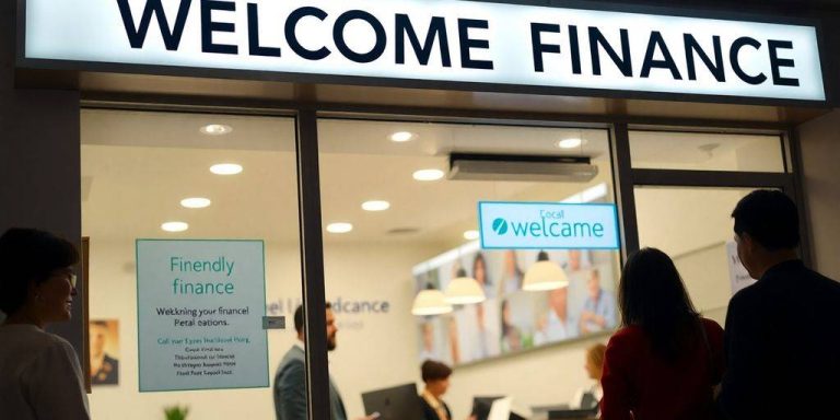 Local finance office with friendly staff and inviting atmosphere.