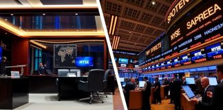 Two financial charts side by side.