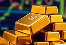 Gold bars stacked elegantly, symbolizing investment opportunities.