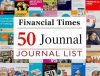 Exploring the Financial Times 50 Journal List: A Comprehensive Guide for Researchers
