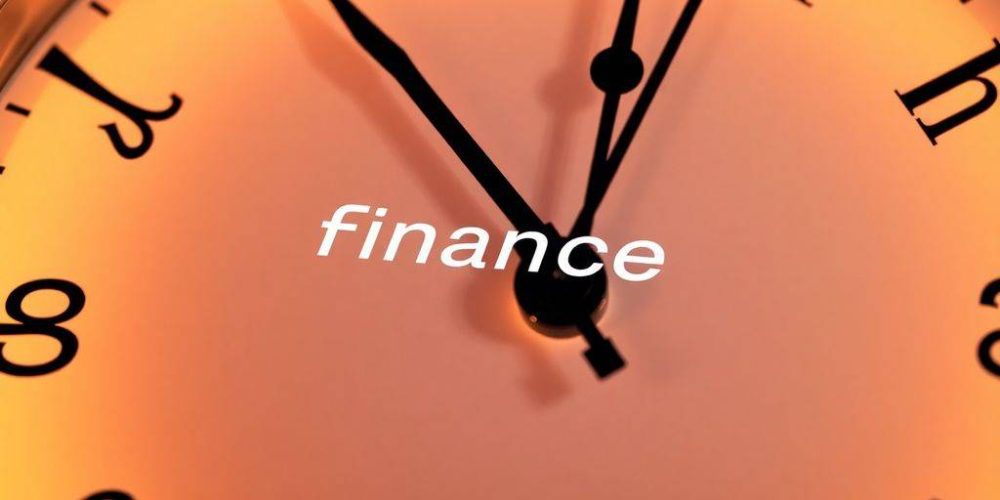 Close-up of a clock with currency symbols integrated.