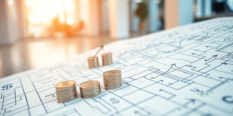 Blueprint, money, successful investor, new company, growth