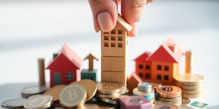 Diversified portfolio with upward trend