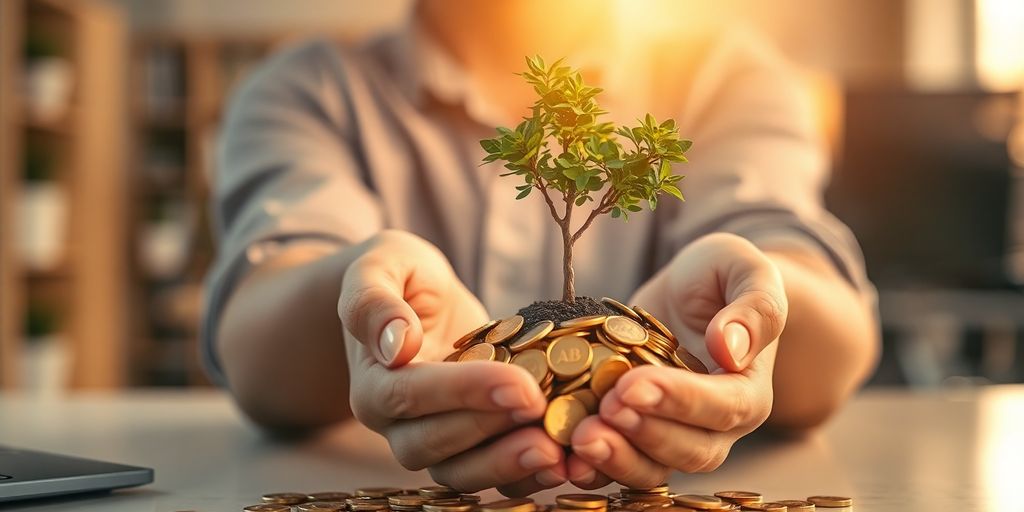 Financial growth conceptual image