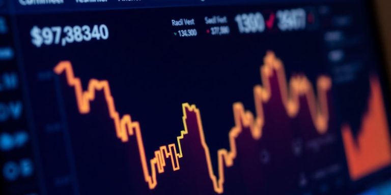 A digital portfolio dashboard with financial data.