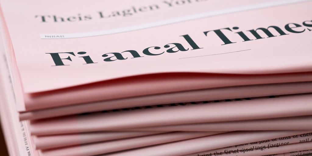 Financial Times newspaper pages.