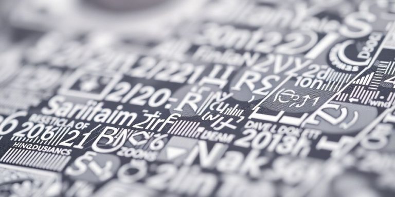 Financial derivative contract with abstract visual elements.