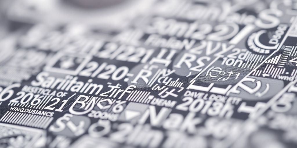 Financial derivative contract with abstract visual elements.