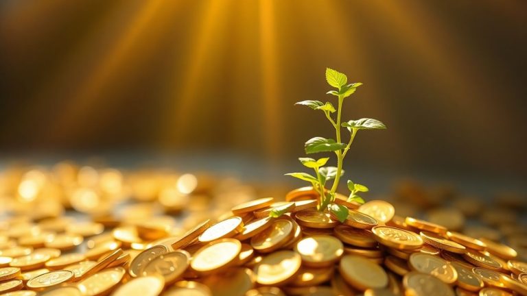 Stock growth calculator visual