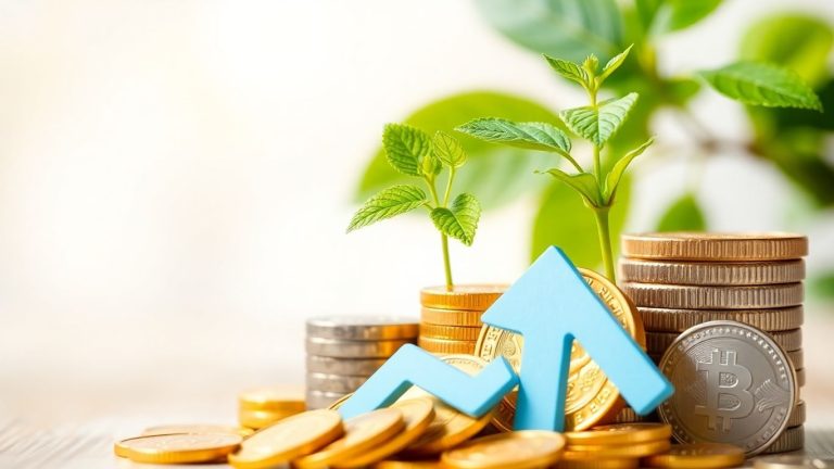 Diverse financial assets symbolizing growth and prosperity.