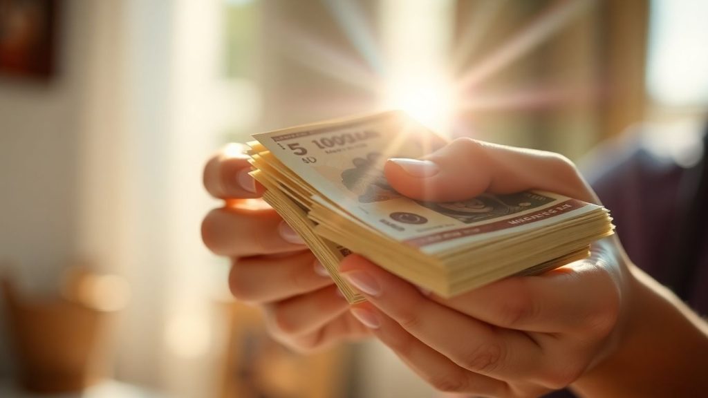 Hands holding money, finance explained clearly.