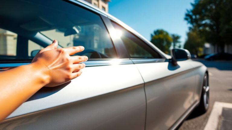 Luxury Mercedes-Benz car interior and exterior view.