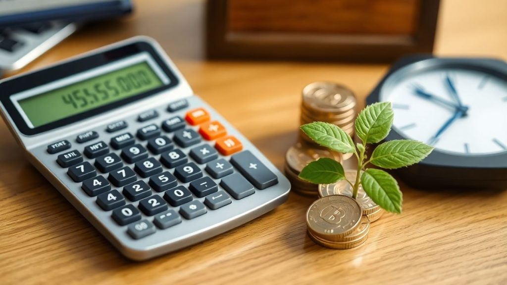 ROI formula calculation with coins