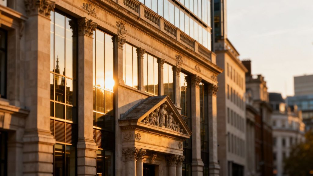 London Stock Exchange building facade