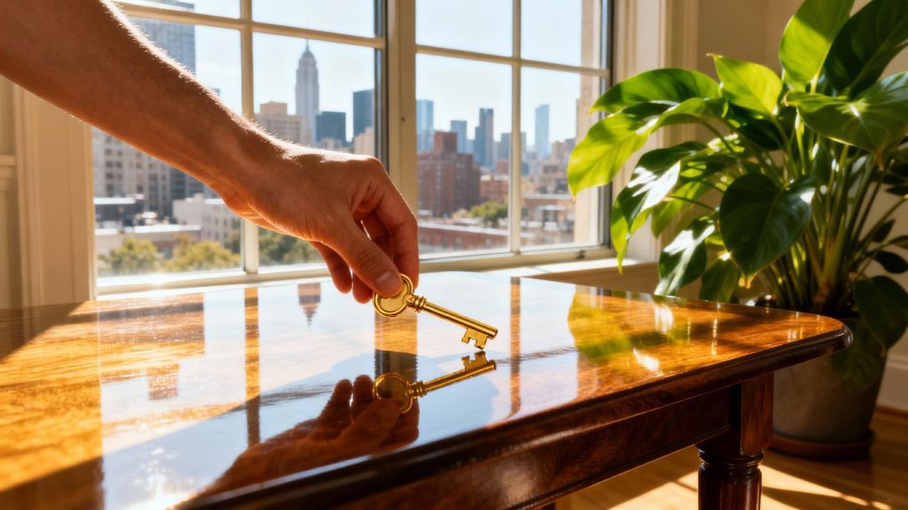 Key to a prosperous property investment future.