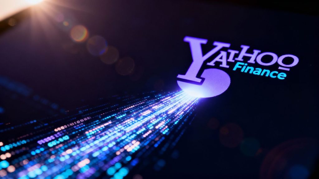 Yahoo Finance API data stream visualization