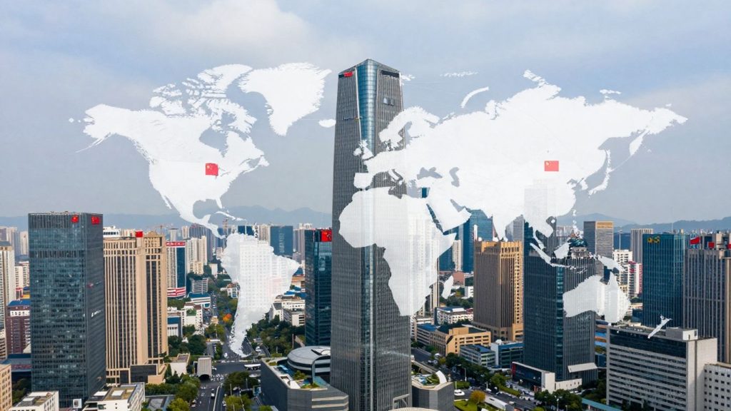 China finance, markets, and economic trends visual