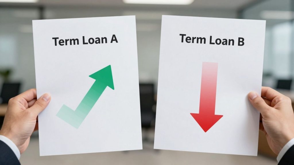 Term Loan A vs. Term Loan B comparison