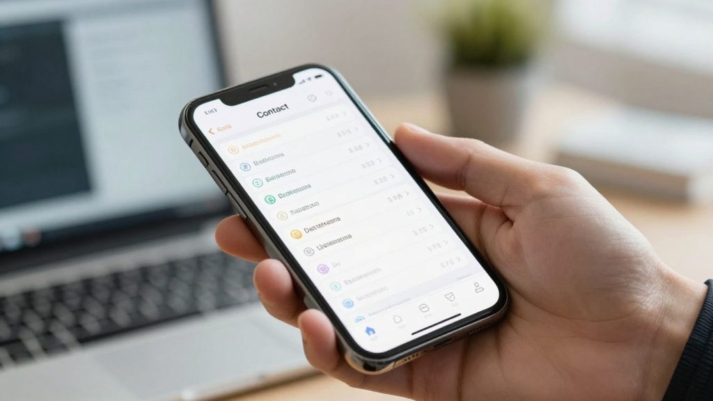 FAFSA phone number and hours on a smartphone screen.