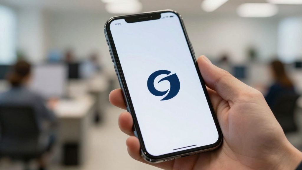 Capital One phone number on a smartphone screen.