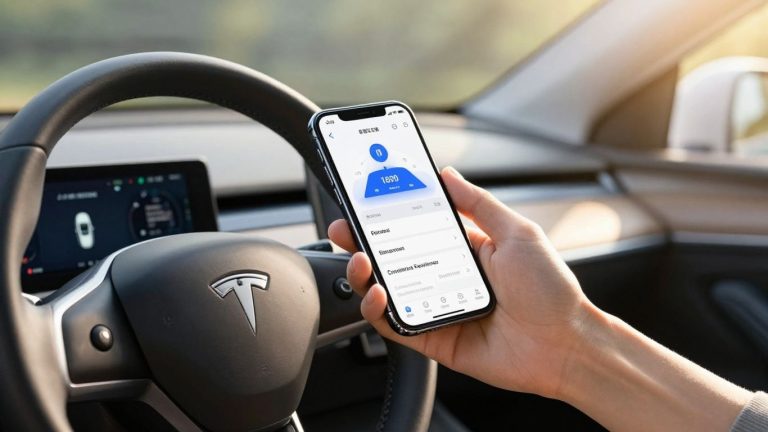 Car finance calculator on a smartphone screen.
