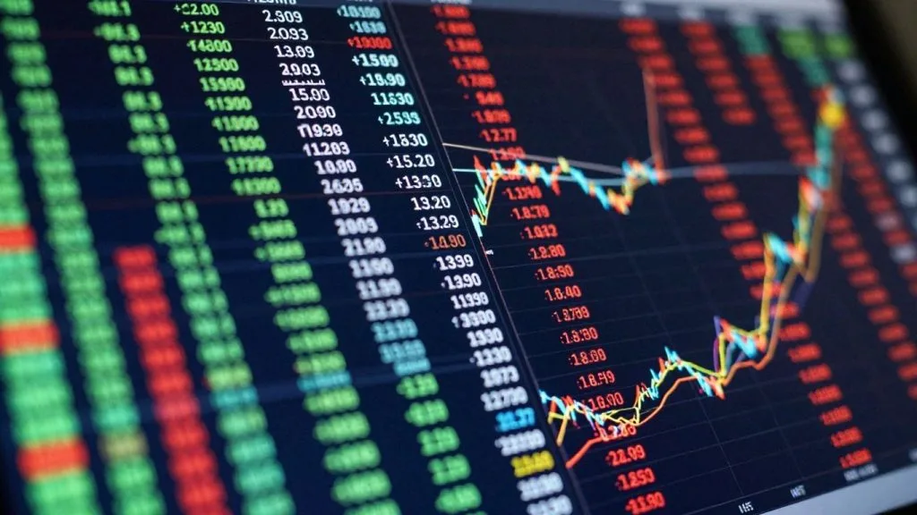 Google Finance attributes list interface.