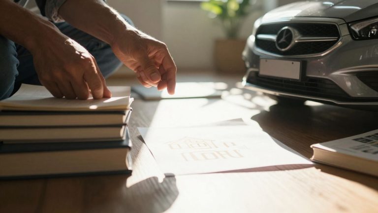 Person planning future expenses with a personal loan.