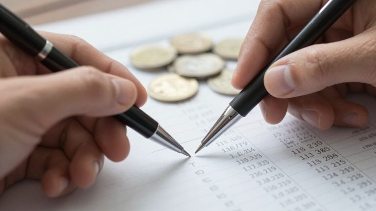 Hand making SBA EIDL loan payment