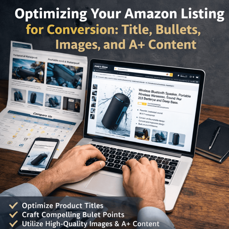 Optimizing Your Amazon Listing for Conversion Title, Bullets, Images, and A+ Content