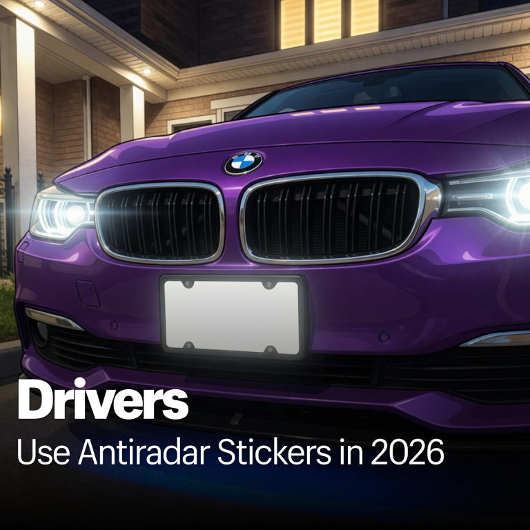 Why Drivers Use Antiradar Stickers in 2026